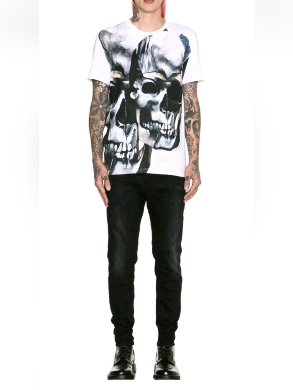 $558 R13 Black Drop Jeans 34